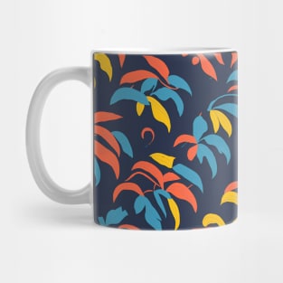 Scandinavian Summer Colorful Spring Flowers Mug